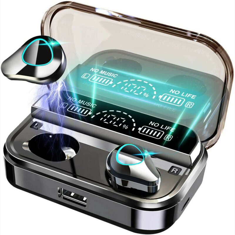 TWS Wireless 5.0 Waterproof Bluetooth Sports Waterproof Earphones – Image 8