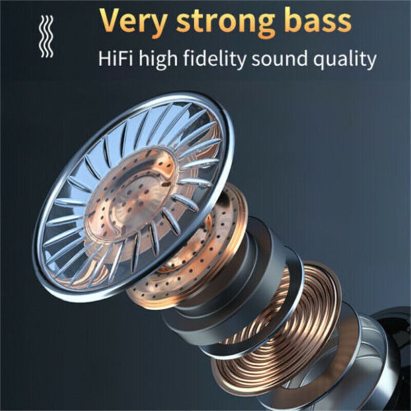 TWS Wireless 5.0 Waterproof Bluetooth Sports Waterproof Earphones – Image 9