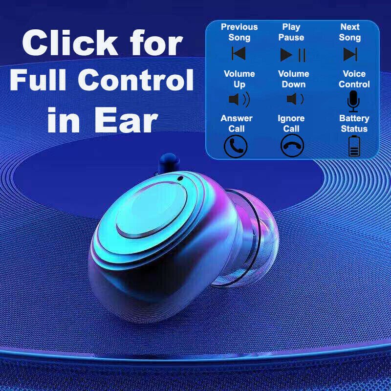 TWS Wireless 5.0 Waterproof Bluetooth Sports Waterproof Earphones – Image 3