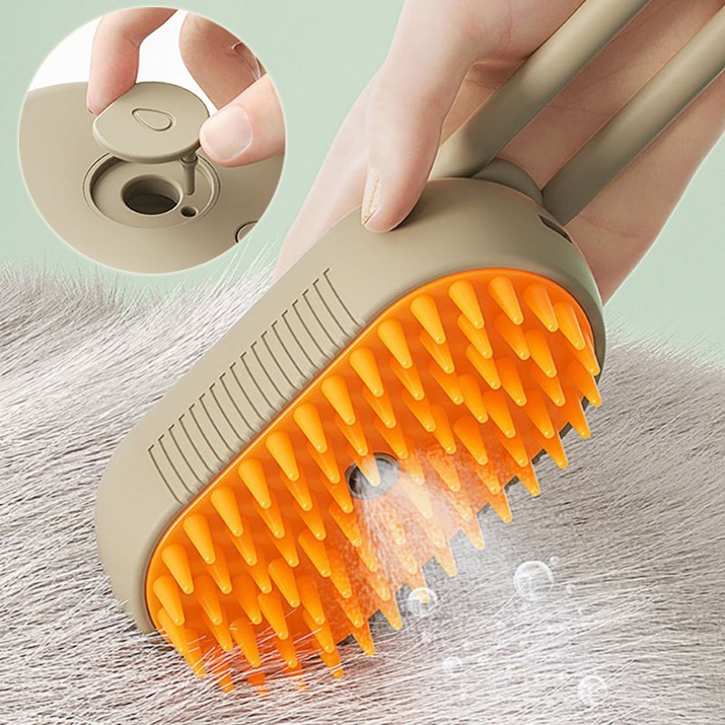 Cat Steam Brush Steamy Dog Brush 3 In 1 Electric Spray Cat Hair Brushes For Massage Pet Grooming Comb Hair Removal Combs Pet Products – Image 7