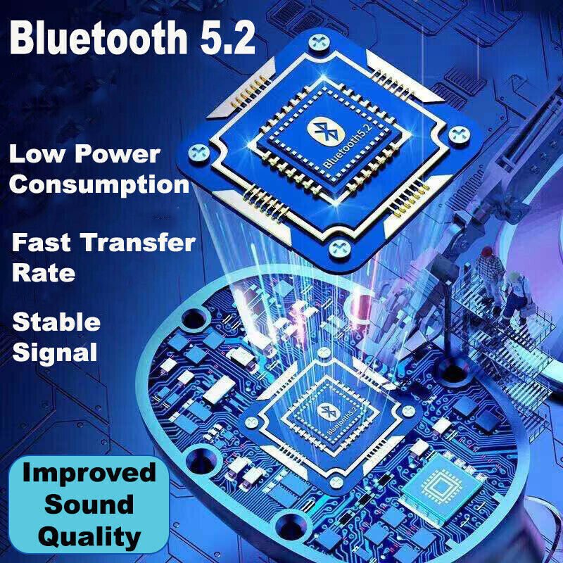 TWS Wireless 5.0 Waterproof Bluetooth Sports Waterproof Earphones – Image 2