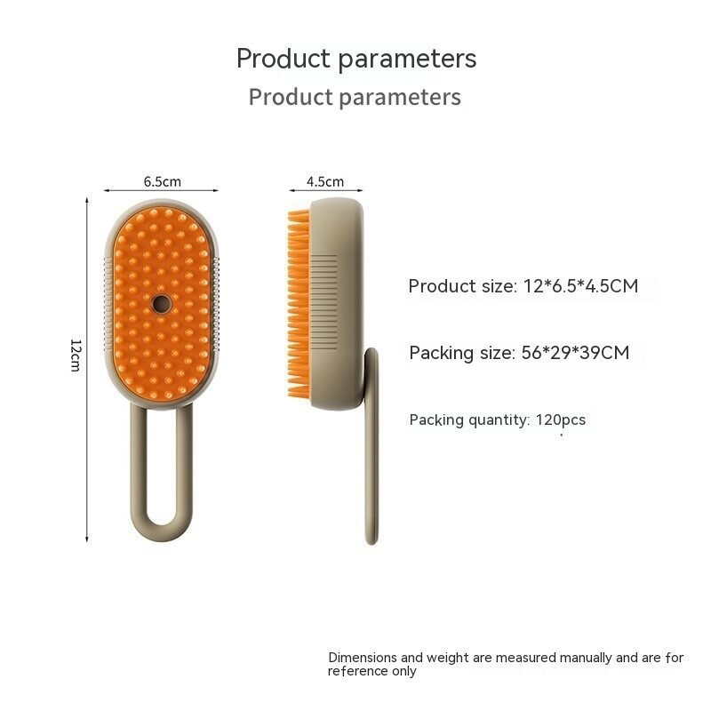 Cat Steam Brush Steamy Dog Brush 3 In 1 Electric Spray Cat Hair Brushes For Massage Pet Grooming Comb Hair Removal Combs Pet Products – Image 5