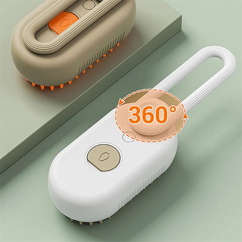 Cat Steam Brush Steamy Dog Brush 3 In 1 Electric Spray Cat Hair Brushes For Massage Pet Grooming Comb Hair Removal Combs Pet Products – Image 9