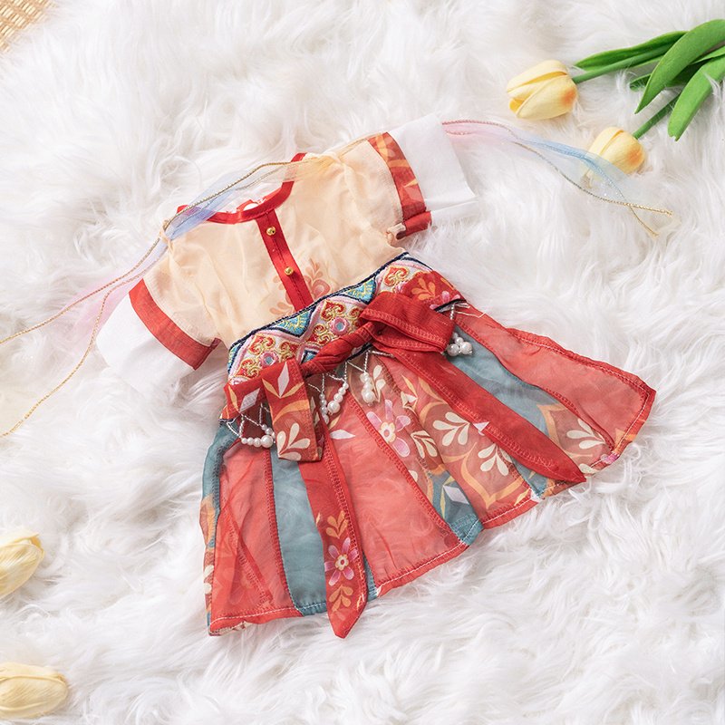Cat Skirt Princess Style Pet Hanfu Anti Hair Loss – Image 5